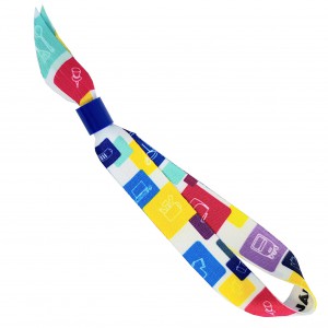 Fesztivl karszalag kk hengerzrral