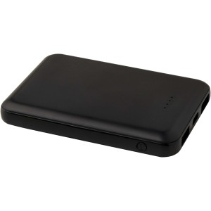 Asama jrahasznostott manyag powerbank, 5000 mAh, fekete (powerbank)