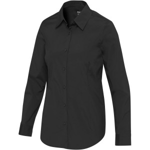 Elevate Carnelian n�i puplin bl�z, fekete