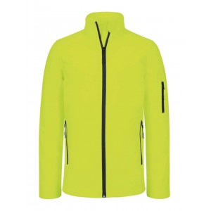 Kariban frfi softshell dzseki, Fluorescent Yellow (dzseki)