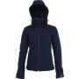 Kariban ni kapucnis softshell dzseki, Navy