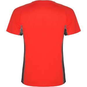 Shanghai rvid ujj frfi sportpl, red, dark lead (T-shirt, pl, kevertszlas, mszlas)