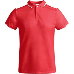 Tamil rvid ujj frfi sportpl, red, white (T-shirt, pl, kevertszlas, mszlas)